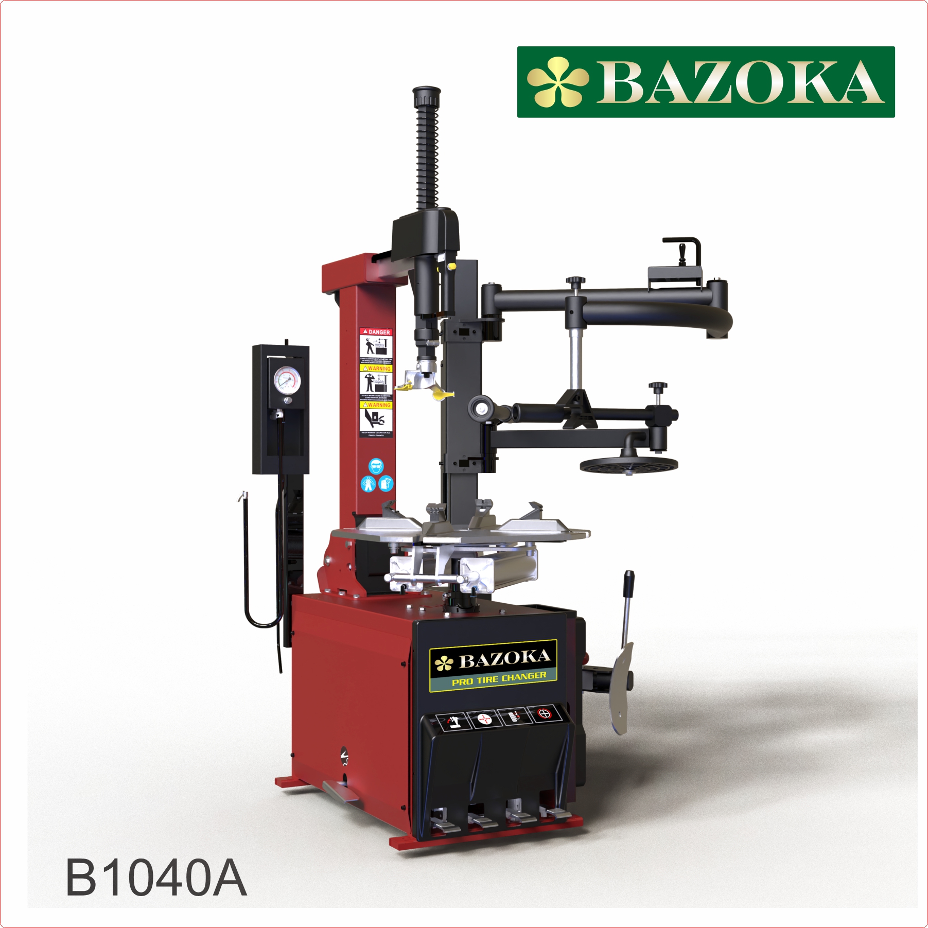 Máy ra vào vỏ xe con kèm tay càng. B1040A