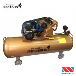 Máy nén khí 2 cấp nén PEGASUS 3HP TM-V-0.25/12.5-180L, Bình chứa 180L