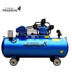 Máy nén khí piston 5.5HP PEGASUS TM-V-0.6/8-230L, Bình chứa 230L