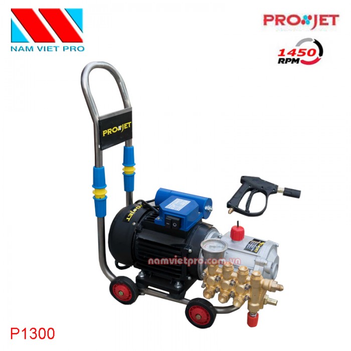 Máy xịt rửa xe gia đình PROJET P1300 - Công suất 1.3Kw